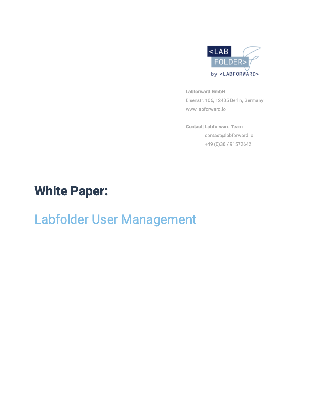 User Management